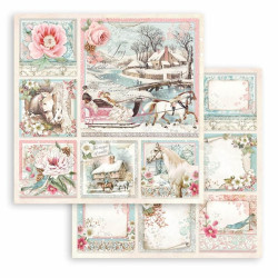 Stamperia Sweet Winter Paper Pack 20x20cm