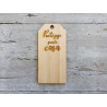 TAG in LEGNO PROTEGGI QUESTA CASA