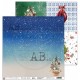 ABstudio Simple Story: Christmas Scrapbooking Paper Set 30x30cm