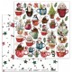 ABstudio Simple Story: Christmas Scrapbooking Paper Set 30x30cm