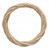 Ghirlanda in salice chiaro 25 cm