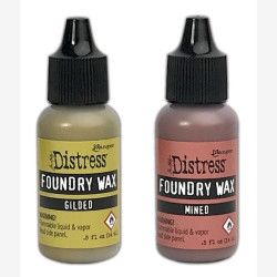 Ranger Tim Hotz Distress Foundry Wax Kit 1 Gilded & Mined
