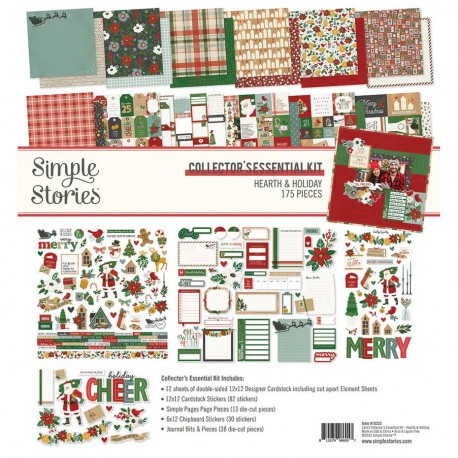 Simple Stories Hearth & Holiday Collector's Essential Kit