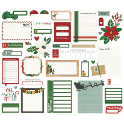 Simple Stories Hearth & Holiday Journal Bits 38pz