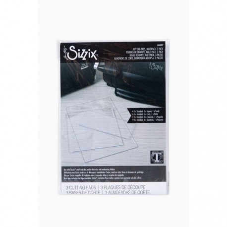 Sizzix Accessory Cutting Pads Variety 3 Pack by Tim Holtz 666007