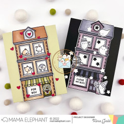 Mama Elephant HEY NEIGHBOR Clear Stamp