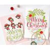 Mama Elephant MERRY CHRISTMAS WISHES CUTS