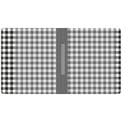 6x8 SN@P! Flipbook - Black Buffalo Check