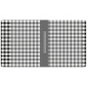6x8 SN@P! Flipbook - Black Buffalo Check