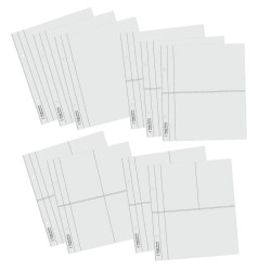 6x8 SN@P! Flipbook - Black Buffalo Check