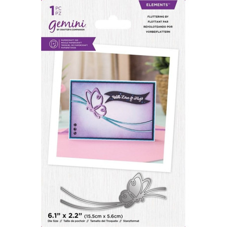 Gemini Decorative Swash Border Fluttering Elements Dies