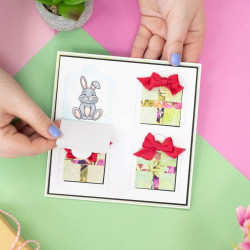 Gemini Door Reveal Stamp & Die Square