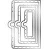 Gemini Door Reveal Stamp & Die Rectangle