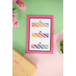 Gemini Door Reveal Stamp & Die Rectangle