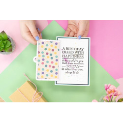 Gemini Door Reveal Stamp & Die Rectangle