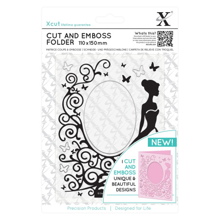 Xcut Cut & Emboss Folder - Dress 11 x 15 cm