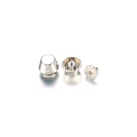 Pomello a Cono con Rivetto - Argento