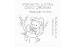 My Favorite Things Cute & Cuddly Christmas Clear Stamps