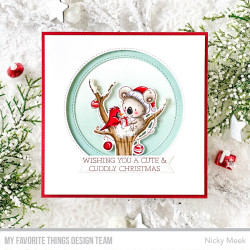 My Favorite Things Cute & Cuddly Christmas Clear Stamps