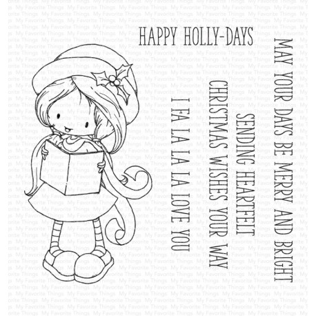 My Favorite Things Happy Holly-days Clear Stamps