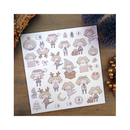 Alua Cid Maravillas Die Cuts SHEET 31pz