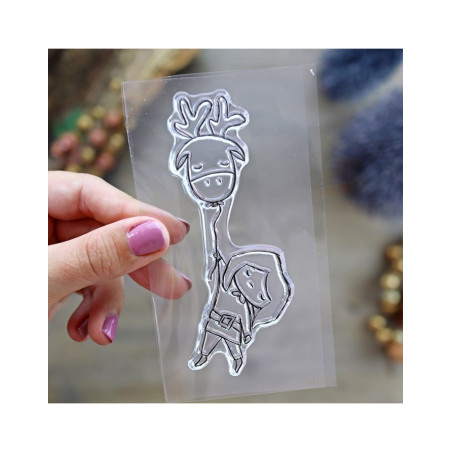 Alua Cid Volando Maravillas Clear Stamp