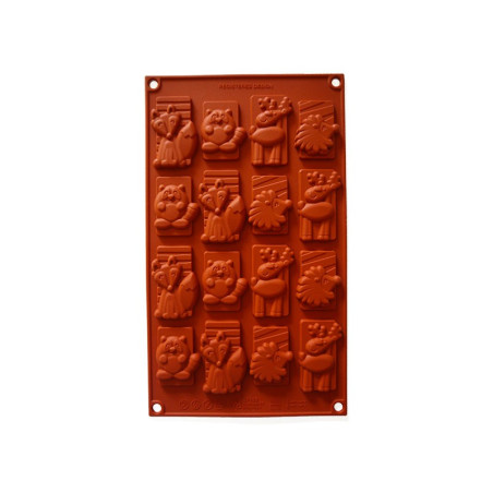 Stampo gessetti Winter Choco Tags