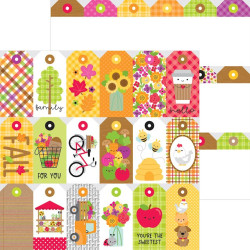Doodlebug Design Farmers Market Paper Pack 30x30cm