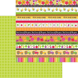 Doodlebug Design Farmers Market Paper Pack 30x30cm