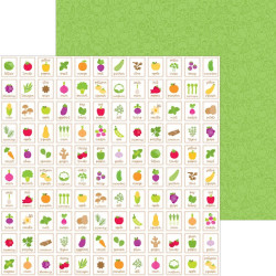 Doodlebug Design Farmers Market Paper Pack 30x30cm