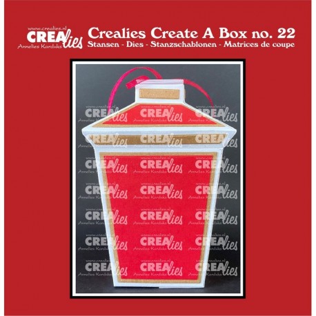 Crealies Create A Box no. 22 Lantern