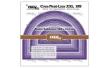Crea-Nest-Lies XXL Dies no. 139 Wide Arch with Double Stitch Lines