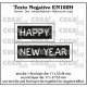 Crealies Text Negativo Dies no. 102H HAPPY NEW YEAR