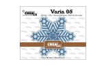 Crealies Varia Dies no. 05 Geometric Snowflake Big