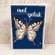 Crealies Foil, Emboss & Ink it Plates no. 02 Swallowtail Butterfly