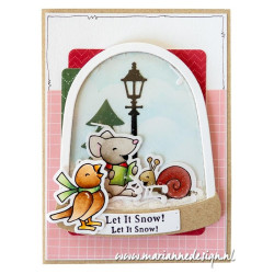 Marianne Design Shaker Windows Snowglobe