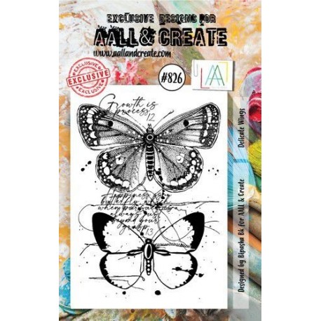 AALL & Create Stamp Set 826 Delicate Wings