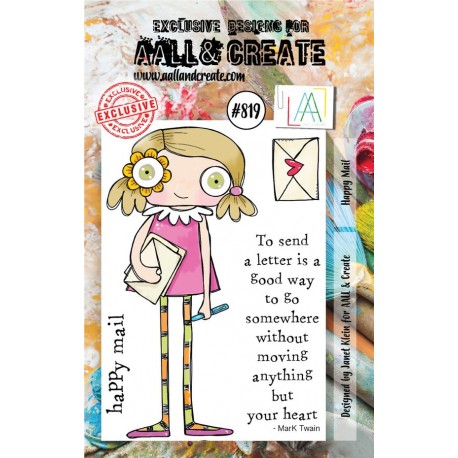 AALL & Create Stamp Set 819 Happy Mail