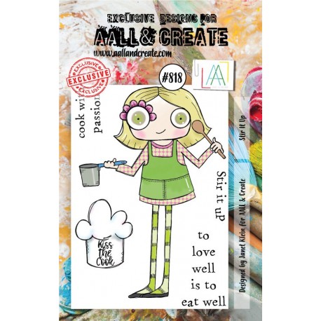 AALL & Create Stamp Set 818 Stir It Up