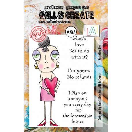 AALL & Create Stamp Set 787 Valentine Dee