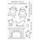 My Favorite Things Holly Jolly Santa Clear Stamps