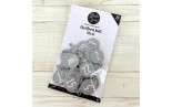 MODASCRAP CHIPBOARD - CHRISTMAS BALL SILVER MSCBO-002