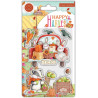 Craft Consortium Happy Harvest Apples Clear Stamps