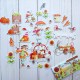 Craft Consortium Happy Harvest Chipboard Ephemera