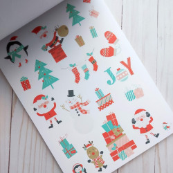 StudioLight Essentials DIY Block Santa Stop Here! Nr.35 A4