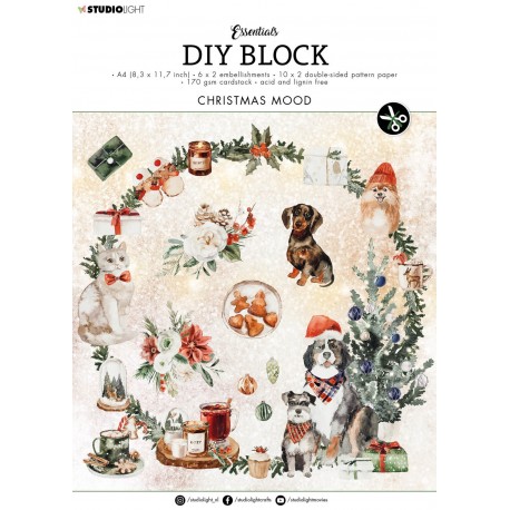 StudioLight Essentials DIY Block Christmas Mood Nr.31 A4
