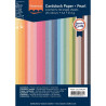 Florence Blocco Cartoncino con Texture Perlata A4