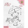 Nellie's Choice Clearstamp Christmas Umbrella Cuties