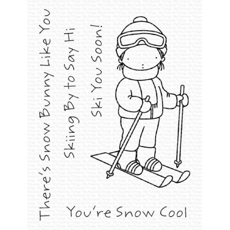 My Favorite Things Snow Bunny Clear Stamps