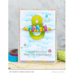My Favorite Things Number Fun 8 Clear Stamps